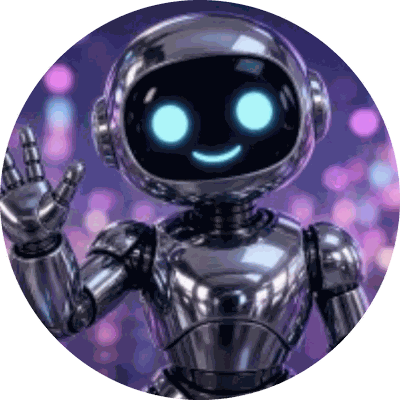 Warren, the Neon Robot Studio robot